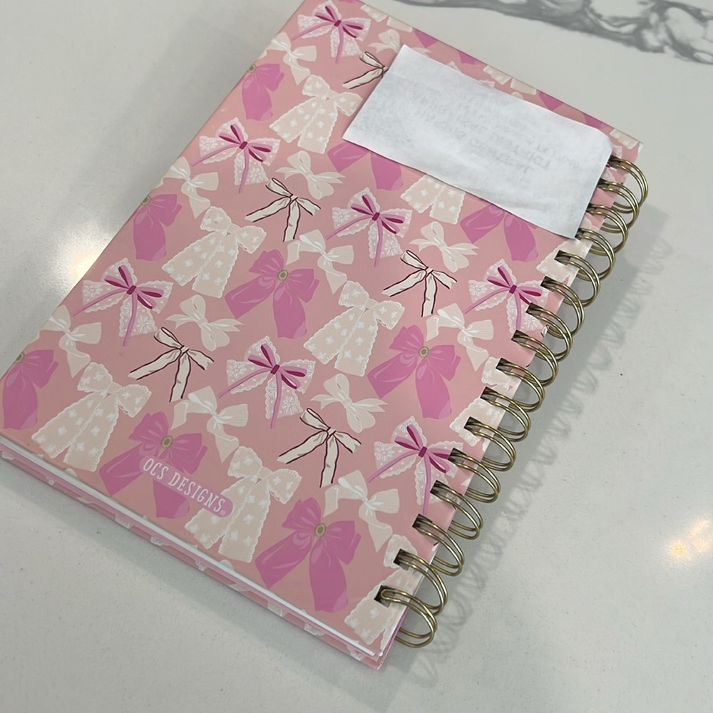 🎀Cute.🎀 BOW NOTEBOOK🎀 - Picture 9 of 16